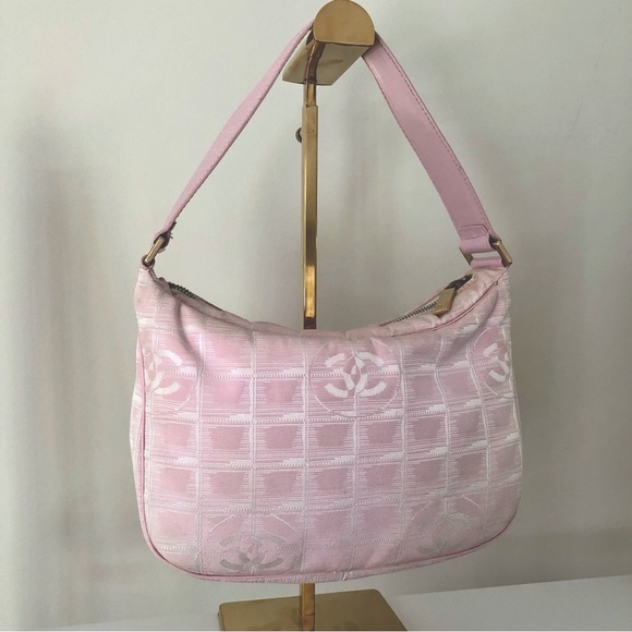 CHANEL Pink Travel Line Shoulder Bag - Picture 16 of 16